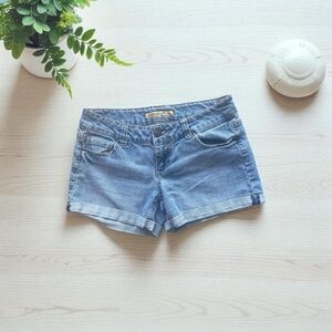 Celebrity Pink Blue Jean Shorts Relaxed Fit